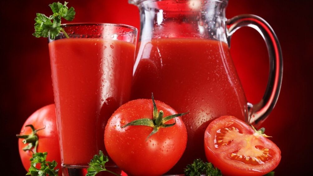 Για παγκρεατίτιδα χωρίς έξαρση, είναι χρήσιμος ο φρεσκοστυμμένος χυμός ντομάτας