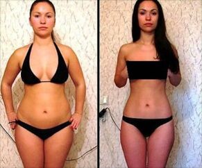 Κορίτσια πριν και μετά την 5ήμερη δίαιτα με καρπούζι